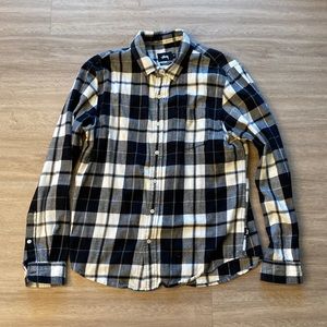 Stussy Black and White Flannel